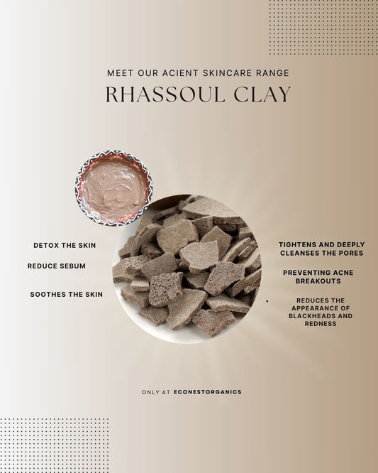 Rhassoul Clay (Ghassoul, Moroccan Lava Clay)